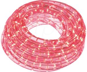 HQ RL09003 - Tube lumineux LED 9 m, rouge, IP44