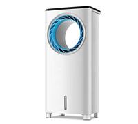 HQHYGM Refroidisseur d'air pour Bureau à Domicile Refroidisseurs par évaporation 80W Refroidisseur d'air Portable sans Lame Humidificateur à Ventilateur électrique avec télécommande Écran LCD