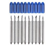 Hqmaster éclaire en acier Tungstène Lame Vinyl Cutter Lames de coupe pour Roland Traceur, Lot de 10