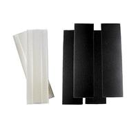 HQRP Kit de filtres 2 HEPA et 4 préfiltres à charbon compatibles avec purificateur d'air Fellowes AeraMax 100 modèle 90, 100, DB5, DX5 ; pièce de rechange 40101701, 9287001, 9324001