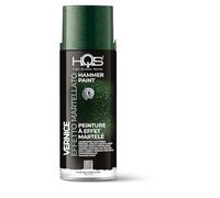 HQS Bombe aérosol de peinture Martelé, Vert Fonce