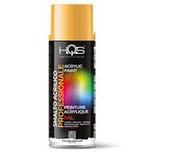 HQS Bombe de peinture acrylique, couleurs Ral (Ral 1017 - Jaune safran)