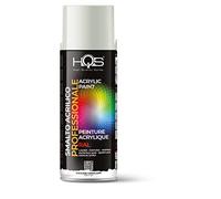 HQS Bombe de peinture acrylique, couleurs Ral (Ral 9002 - Blanc gris)
