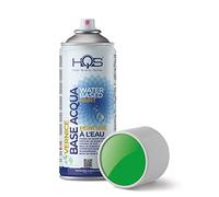 HQS Bombe de Peinture en aérosol 400ml Base d'eau Couleurs Ral (Ral 6018 Vert Jaune)