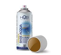 HQS Bombe de peinture en aérosol 400ml Base d'eau Couleurs Ral (Ral 8003 Marron Terre cuite)