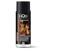 HQS High Quality Spray Bombe aérosol 400 ml de peinture pour Haute Temperature Opaque, Noir