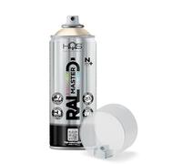 HQS RAL MASTER Bombe de peinture en aérosol 400 ml Nitro Couleurs Ral (1, Ral 1015 Ivoire Clair Brillant)