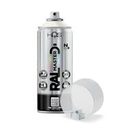 HQS RAL MASTER Bombe de peinture en aérosol 400 ml Nitro Couleurs Ral (1, Ral 9002 Blanc Gris Brillant)
