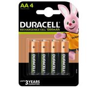 HR6-B Duracell AA 1300mAh Rechargeable Pack de 4