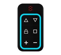 Hreyywo Télécommande de Porte de Garage Multifréquence 8 Canaux 270-868 MHz RF Copie Télécommande Identification Automatique de la Fréquence Bleu