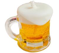 Hrippy Aromathérapie Bougie 1pc Simulation De Bière Bougie Bougie Drôle De Bougie Parfumée Bougie De Cire De Soja pour Festivals À Domicile Décoration De Fête