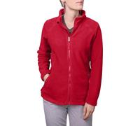 HRM 1202 Full-Zip Blouson Premium Micro Polaire I Veste Fonctionnelle Vêtements de Travail I Habits Femmes Haute Qualité et Durables, Rouge, XL Women's