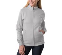 HRM Veste zippée Femme Premium Sable L | 360 g/m² | en 70 % Coton et 30 % Polyester recyclé