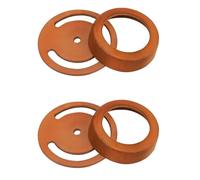 Hrtyvhin Kit de réparation Manuel avec coupelles en Cuir, valves, 2PCS | L ' ensemble de pièces de rechange Easy Water comprend des pistons avec joints en cuir pour une utilisation avec des