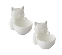 Hrtyvhin Pot de fleurs viande en forme de chaton pour la maison, décoration de bureau, pot de fleurs