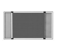 HSF®Moustiquaire extensible pour fenêtres Blanc (100-193)x75 cm - Anti-Insectes, Facile à Installer @EU426471