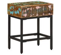 HSF® Table d'appoint et Table basse - Table de Salon Moderne/Table café déco - 40x30x51 cm Bois massif de récupération sdb350276