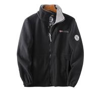 HshDUti Veste polaire classique à fermeture éclair intégrale - Idéal pour le sport, le travail et les loisirs - Veste polaire d'extérieur pour homme - Haut en polaire d'hiver chaud pour homme - Veste