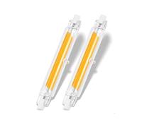 Hsientpe Ampoules R7S LED 78mm Dimmable Blanc Naturel 4500K Lot de 2 | 10W Équivalent à Ampoule Halogène 78mm 100W, Sans Scintillement,1000LM,AC 220-240V,Éclairage à Faisceau 360°