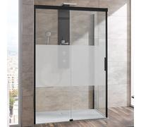 HSK Atelier Plan Porte coulissante avec élément fixe et paroi latérale, 17408160-68-100#LiRe,