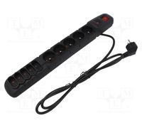 HSK DATA ACAR-S10-1.5M-BLACK Bloc PC