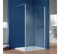 HSK Easy Walk In élément frontal, dimensions : 160,0 x 200,0 cm, butée à droite, 1241600-R-SO-50, Cabines de douche: Couleurs spéciales : transparent ESG