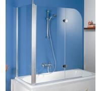 HSK Exklusiv panneau latéral pour fixation baignoire, dimensions : 70 x 140 cm, butée gauche, 416070-L-SO-50, Cabines de douche: Couleurs spéciales : transparent ESG
