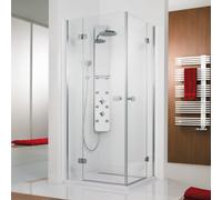 HSK Premium Softcube Porte pivotante, avec élément fixe, pour accès d'angle, 6820016-41-50#200,