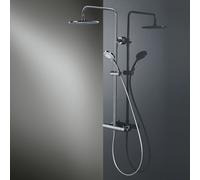 HSK RS 200 Colonne de douche en applique avec mitigeur thermostatique, 1006600-KB5,