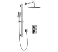 HSK Set de douche Softcube 2.25 avec bras de douche mural rond et mitigeur monocommande encastré