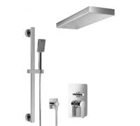 HSK Shower-Set 2.25 Softcube avec traverse de pluie, chromé, 20, 1000225-KB20