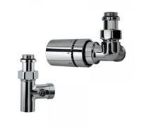 HSK version kit de fonctionnement mixte droite, vanne de départ, tête thermostatique, clapet anti-retour spécial, 890837
