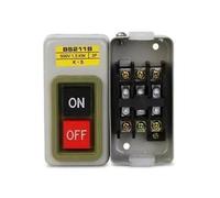 HSMXNEONJB Interrupteur à bouton de démarrage électronique monophasé triphasé BS-211B 1,5 kW 220 V 380 V