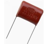 HSMXNEONJB Lot de 20 condensateurs à film polypropylène 223J2000V 0,022 uF 2000 V 2 kV CBB 223 22 NF 223J CBB81