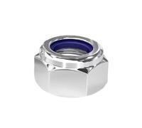 HSQPMGPRJ 1-20 PIÈCES M6 M8 M10 M12 M14 M16 M18 M20 DIN985 304 A2 en Acier Inoxydable Filetage Fin Hexagonal Nylock Écrou De Verrouillage Nylon Insert Auto-Écrou(M8x1.0mm-10pcs)
