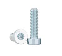HSQPMGPRJ Vis À Douille Zinguées M3 M4 M5 M6 M8 M10 M12 Grade 8., Boulons Clé Tête Hexagonale DIN7984, 1 50 Pièces(M8x50mm-5pcs)