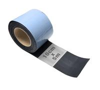 HSS Bande de butyl EPDM 1,7 mm autocollante - bande d'étanchéité étanche - résistant aux intempéries et aux UV - bande de réparation et d'étanchéité - 10 cm x 5 m