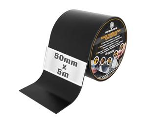 HSS Bande Étanchéité Réparation Toit Gouttière Zinc Autocollante | Adhère sur tuile, EPDM, PVC, béton, bois, alu - toiture plate, abri de jardin, garage, caravane. Souple jusqu'à -40 °C.