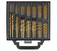99 Pièces Forage Kit HSS Ensemble Carbure de Set D 'em Bouts 1-10mm Titan Tin