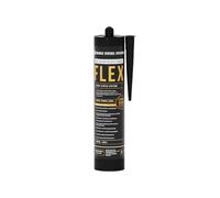 HSS Mastic d'étanchéité universel pour toiture et façades, technologie polymère hybride, noir, pour toit et extérieur, cartouche de 290 ml