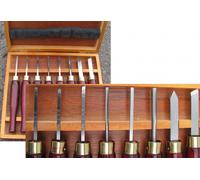 HSS-Mini-Couteaux à tourner Set de 8 pièces Fer à tourner pour banc à tourner Ciseaux à tourner