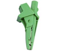 HT Instruments 5004-IECV Fiche banane 1003160 banane femelle, femelle 4 mm, enfichable 4 mm, pince crocodile CAT III 1000 V vert