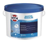Hth Chlore lent stabilisé galets 200g 5kg - MAXITAB REGULAR 5KG