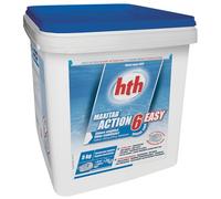 Hth Galets de Chlore stabilisé 250g Maxitab Action 6 Easy 5 kg