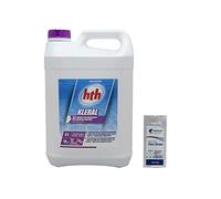 HTH KLERAL Liquide - 5L | Anti-Algues - Très Puissant - Non moussant + 10 Tests HPS OFFERTS 6 en 1