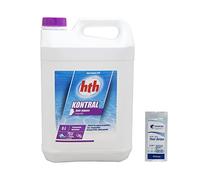 HTH KONTRAL Liquide - 5L | Anti-Algues - Standard + 10 Tests HPS OFFERTS 6 en 1