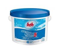 hth Maxitab Action 5 - Chlore stabilisé multifonction galet 200g