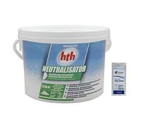 HTH NEUTRALISATOR Granulés (Cristaux) - 2,5kg | Neutralisateur de Chlore et de Brome + 10 Tests HPS OFFERTS 6 en 1
