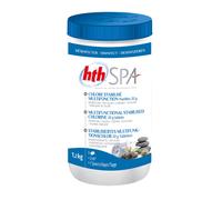 HTH Spa - Chlore stabilisé Multifonction Pastilles 1,2kg