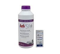 HTH Spa NETTOYANT Filtre Liquide - 1L | Nettoie et Détartre Les Filtres à Sable ou à Cartouches + 10 Tests HPS OFFERTS 6 en 1